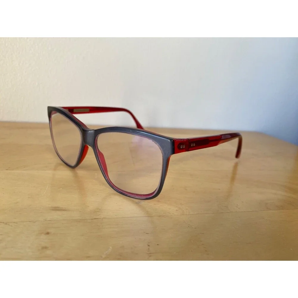 Claire Goldsmith Williams Silver Claret 53-14 140 Eyeglasses Frame